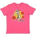 thumbnail image 3 of Inktastic Retro Hula Girl Youth T-Shirt, 3 of 5