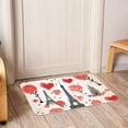 thumbnail image 6 of Valentine's Day Polyester Non-Slip Machine Washable Kitchen Mat Area Rug Floor Mat Office Rugs, 6 of 6