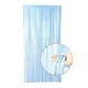 thumbnail image 2 of Matsuzay 1x2m lámina de Metal flecos cortina flecos telón de fondo fotografía accesorios cumpleaños boda fiesta decoraciones suministros Kits de decoración para fiestas azul claro Matsuzay HA2106-06, 2 of 4