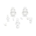 thumbnail image 1 of kusrkot 9Pcs Miniature Fountain & Swan Accessories for Architectural Model Park Diorama, 1 of 9