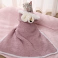 thumbnail image 2 of Dogs Blanket Adorable Multipurpose Soft Texture Dogs Cat Sleeping Cushion Blanket for All Seasons, 2 of 8