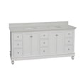 thumbnail image 3 of Bella 72" Double Bathroom Vanity with White Cabinet and Quartz Top, 3 of 6