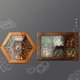 thumbnail image 5 of Tazones de almacenamiento para el hogar Tazones de frutas Tazones de frutas secas Caja de almacenamiento con tapa Sala de estar Mesa de café Plato de dulces Bocadillos para el hogar moderno3 JFHHH pequeña, 5 of 5