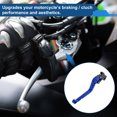 thumbnail image 3 of Palancas de freno y embrague largas únicas para Ducati 821 MONSTER 2014-2017, palanca de freno ajustable en 6 posiciones, aleación de aluminio, azul, 1 par, 3 of 7