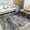 Black & Gray, variant on VUNATE 5'x7' Area Rugs for Living Room Machine Washable Rugs Abstract Vintage Distressed Indoor Rug Carpet Soft Lightweight Large Area Rug for Bedroom Dining Room Kitchen Foldable Nonslip Rug Teal
