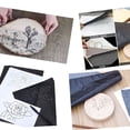 thumbnail image 2 of FUTUREORYY 1Set Useful Carbon Paper Black Tracing Paper for Arts Crafts Design Transfer on Multiple Materials, 2 of 8