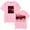 Pink, variant on Lyn Lapid Buzzkill World Tour 2025T-shirt women's men's fashionable short sleeved round neck T-shirt street wear
