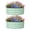 Green, variant on Garvee 2 Pcs Round Metal Raised Garden Bed, Galvanized Steel Planter Box, 2x2x1 FT Open-Bottom Outdoor Garden Bed with Safety Rubber Edging, Easy Assembly for Vegetables, Flowers, Herbs, Grey