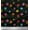 Black, variant on Soimoi Cotton Duck Fabric Dot,Leaves & Floral Artistic Decor Fabric Printed Yard 42 Inch Wide