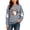 ZA-Gray-frostluinai fall sweatshirts, variant on Frostluinai Kids Halloween Sweatshirts Crew Neck Spooky Ghosts Graphic Pullover Long Sleeve Lightweight Sweat Shirts for Big Girl 5-15 Years