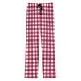 thumbnail image 6 of Fewfanhot Men's Casual Plaid Pajama Pants - Vintage Style Sleepwear Loose Leisure Sports Elastic Straight Trousers with Pockets, 6 of 6