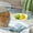 White + Wood, variant on Glass Coffee Table 3 Tier Round Coffee Tables Tempered Clear Glass Top and Wood Table with Storage Modern Circle Coffee Table for Living Room(42" Wood)
