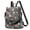Halloween Ghost Bucket Cat Gray Pattern, variant on Halloween Ghost Cat Purple Pattern Fashion Backpack, Casual Daypack with Side Bottle Pockets & Convertible Strap, Large Capacity Gifts for Birthday Christmas Thanksgiving