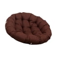 thumbnail image 2 of Silla de huevo de hamaca colchón de colchón asiento de asiento de reemplazo engrosado almohadilla colgante para muebles para el hogar patio de balcón 50x50 cm, 2 of 8