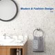 thumbnail image 5 of Anillo para toalla de baño, accesorios de baño - Soporte grueso para toallas de mano de acero inoxidable para baño, moderno soporte redondo para toallas de pared, 5 of 5