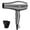 Gray, variant on JWshufel Lightweight Travel Hair Dryer with Diffuser and Volume Styling Nozzle for Normal and Curly Hair Features German Turbo Covered Motor Three Wind Speeds Intelligent Temperature Control