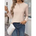 thumbnail image 4 of Waffle Knit Shirts for Women XL, 4 of 8