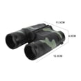 thumbnail image 3 of Riwesomey Camuflaje verde 4X binoculares telescopio niños juguetes al aire libre Camping herramientas de escalada gafas de campo de viaje Artesanía, 3 of 6