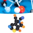 thumbnail image 1 of Modèle de Structure Moléculaire, Kit de Modèle de Molécule Léger Boules Colorées PP Multifonctionnel pour Apprentissage de la Chimie, 1 of 8
