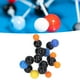 thumbnail image 5 of Kit De Modelo De Enlace Molecular, Fácil Conexión, Modelo De Estructura Molecular Ligero Y Respetuoso Con El Medio Ambiente, Multifuncional Con Llave Para Aprendizaje De Química, 5 of 7