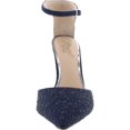 thumbnail image 3 of Jewel Badgley Mischka Womens Boston Satin Evening Dress Pumps, 3 of 3