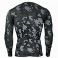thumbnail image 4 of Beshee Long Sleeve Shirts for Men Tops Camouflage T Shirts Blouse Long Men's Outdoor Sleeves Quick Drying Men's Dress Shirts Mens Shirts Dark Gray XXL, 4 of 4