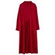 thumbnail image 1 of Vestido de cuello alto medio suelto de punto de talla grande artístico de otoño e invierno para mujeres gorditas, 1 of 5
