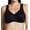Midnight Black, variant on Women's Vanity Fair 78050 2-Ply High Impact Underwire Sports Bra (Midnight Black 40DD)