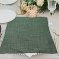 thumbnail image 5 of HEALEEP 10Pcs Green Washable Cloth Napkins Cotton Linen Soft for Wedding Decor, 5 of 5
