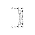 thumbnail image 3 of Flexo de ducha METAFLEX 28266000, 3 of 4