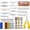 259PCS Assorted, variant on Unpainted Fishing Lures Making Kit DIY Blank Lures Crankbaits Minnow Jerkbait Hard Bait Set with Treble Hooks, Split Rings, Lure Eyes Lure Making Supplies Make Your Own Fishing Lures