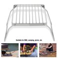 thumbnail image 3 of Parrilla de barbacoa portátil plegable de acero inoxidable para exteriores, parrilla de carbón para barbacoa y picnic., 3 of 12