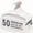 white, variant on Cozymood Kids Velvet Hangers, 50 Pack 14 inch Children's Clothes Hangers Non Slip Kids Felt Hanger, Space Saving Toddler Hanger, White