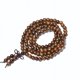 thumbnail image 1 of Pulsera de sándalo dorado 8mm 108pcs cuentas de Buda hundidas para mí, 1 of 5