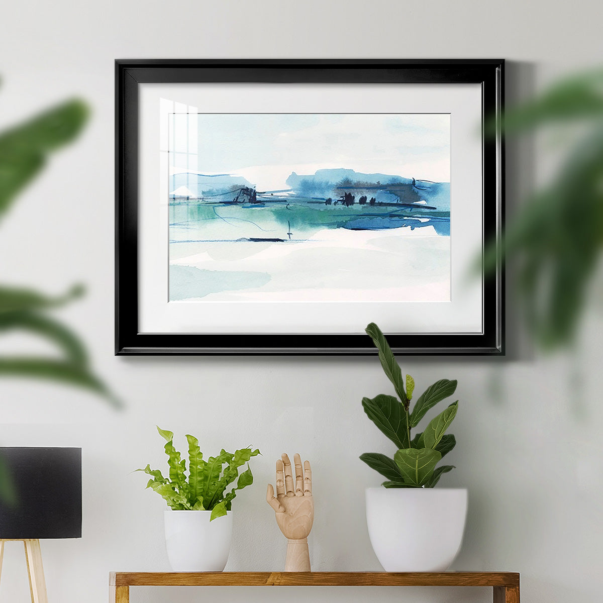 Ultramarine Vista II Premium Framed Print - Ready to Hang