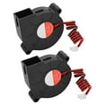 thumbnail image 3 of Replacement Printer Fan, 3D Printer Fan Cooling Fan Silent Cooling Hot Ends  For 3D Printer For Bearing Design, 3 of 8