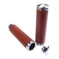 thumbnail image 6 of Upanbike Bike Handlebar Grips Microfiber Leather 22.2mm Lock-on Bike Grips Honey Brown, 6 of 7