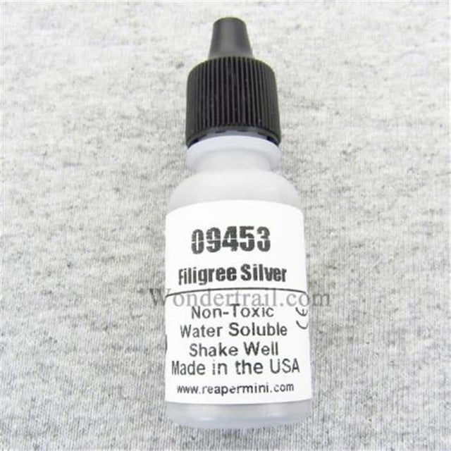 Reaper Miniatures REM09453 Master Series Paint Bones-Filigree Silver
