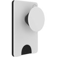 thumbnail image 4 of Cartera de teléfono PopSockets PopWallet blanca y negra para tarjetas, 4 of 6