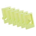 thumbnail image 1 of 6 Pcs Mini Picture Frames 2.4 x 3.6 Inch Rectangle Small Picture Photo Frame Holder for Tabletop Display Photos Paintings Landscape Posters Artwork, Dark Green, 1 of 5
