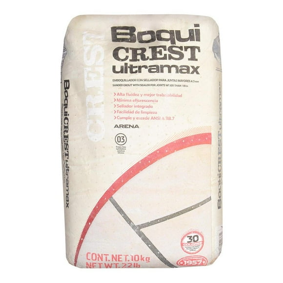 Emboquillador Boquicrest Ultramax Arena 10 Kg