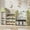 Green, variant on ICEEIF Kids Toy Storage Organizer with 17 Removable Bins, 4-Tier Bookshelf, Castle-Shaped Storage Cabinet for Playroom, Bedroom, Nursery, Green