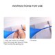 thumbnail image 3 of Clip De Globo De . Herramienta De Sellado De Globo En Forma De V Reutilizable Transparente100 Uds. Speravity HA014987-00, 3 of 5