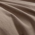 thumbnail image 5 of BESTOUCH Duvet Cover Set King 100% Washed Cotton Linen Feel Soft Chic Lightweight 3Pcs (Pine Bark Brown, 104"x90"), 5 of 7