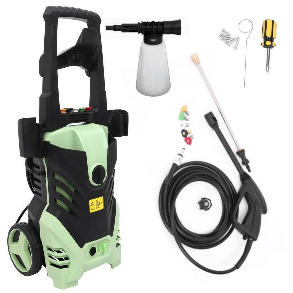 3000PSI 1.8GPM Electric Pressure Washer Home Power Cleaner Machine Sprayer-Blue