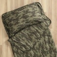 thumbnail image 4 of Brielle Home Foldable Printed Sleeping Bag/Nap Mat with Attached Pillow, Camo, 32 x 75 inches, 4 of 8