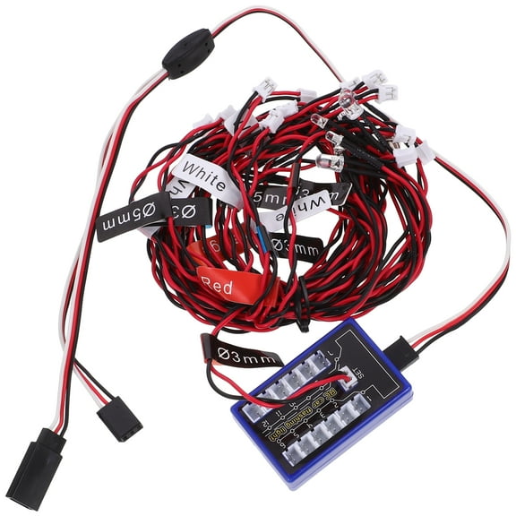 QUMIIRITY Car Lamp Blue 1 Set For Model Car Car Enthusiasts 4.50X3.50X1.00in