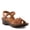 CAMEL, variant on Amareza Women’s Leather Wedge Sandal with Soft Footbed & Ease