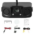 thumbnail image 1 of Mistaha Smart 3-in-1 Rear View Radar Camera System with Buzzer Alarm - High-Clear Low-Light, Automatic Detection, Easy Installation - Black, 1 of 6