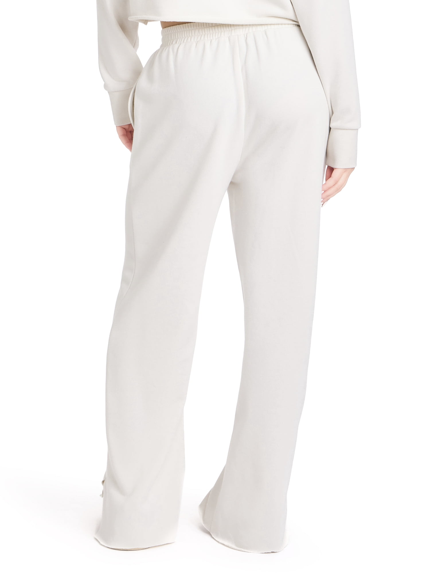 Mills by Millie Bobby Brown Women's Mineral Wash Wide Leg Sweatpants, Sizes XXS-XXL